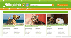 Desktop Screenshot of futterplatz.de
